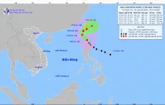 Bão Usagi áp sát Biển Đông, gió giật trên 130 km/giờ