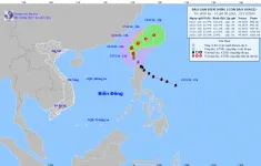 Bão Usagi gây gió mạnh ở Đông Bắc Biển Đông