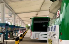 80% xe bus ở Trung Quốc chạy bằng năng lượng mới