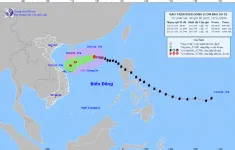 Bão số 9 giật cấp 11, cách quần đảo Hoàng Sa khoảng 350 km