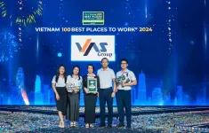 Tập đoàn VAS được bình chọn là Nơi làm việc tốt nhất Việt Nam® 2024