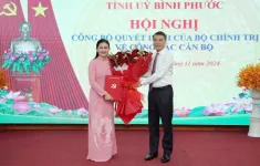 Bà Tôn Ngọc Hạnh giữ chức Bí thư Tỉnh ủy Bình Phước