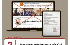 Mạo danh Bộ Lao động - Thương binh và Xã hội để lừa xuất khẩu lao động