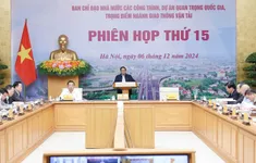 Thủ tướng chủ trì phiên họp 15 Ban Chỉ đạo các dự án GTVT trọng điểm