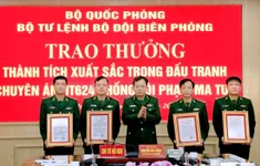 Trao thưởng thành tích xuất sắc trong đấu tranh chuyên án HT624 chống tội phạm ma túy