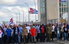 Hàng trăm nghìn người Cuba biểu tình phản đối Mỹ cấm vận