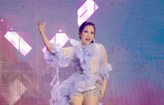 Diva Mỹ Linh nhảy "sung" chưa từng thấy, nhào lộn mạo hiểm ở "Vườn địa đàng"