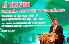 Hà Nội tôn vinh 109 doanh nhân, doanh nghiệp Thăng Long năm 2024