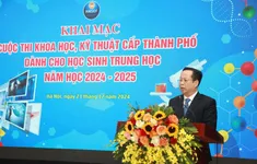 Hà Nội khai mạc cuộc thi khoa học kỹ thuật cấp thành phố