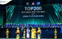 Bigfa vinh dự đón nhận giải thưởng Top 200 Doanh nghiệp Sao Vàng Đất Việt 2024