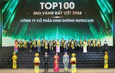 Nutricare đạt TOP 100 Sao Vàng đất Việt, từ giấc mơ dinh dưỡng tới thương hiệu tầm vóc quốc gia