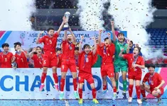 ĐT futsal nữ Việt Nam lọt vào TOP 10 thế giới do Futsalplanet bình chọn