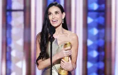 Demi Moore giành giải Quả cầu vàng đầu tiên trong sự nghiệp