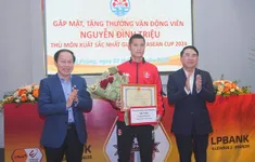 TP Hải Phòng thưởng 550 triệu đồng cho thủ môn Nguyễn Đình Triệu