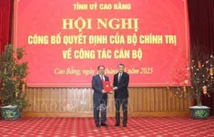 Ông Quản Minh Cường giữ chức Bí thư Tỉnh ủy Cao Bằng