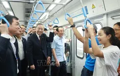 Tổng Bí thư Tô Lâm trải nghiệm thực tế tuyến Metro số 1 (Bến Thành - Suối Tiên)