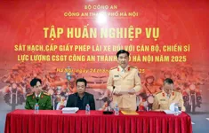 Tập huấn nghiệp vụ sát hạch, cấp giấy phép lái xe cho CSGT Hà Nội