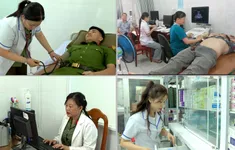 Những chiến sĩ Công an Bình Thuận với trái tim lương y