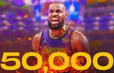 Lebron James đạt cột mốc 50.000 điểm trong sự nghiệp