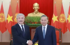 Tổng Bí thư Tô Lâm tiếp Thủ tướng Kyrgyzstan Adylbek Kasimalyev