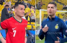 Ronaldo gây bão MXH: " bạn không giống tôi, bạn xấu quá!"