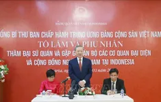 Tổng Bí thư Tô Lâm thăm Đại sứ quán, gặp gỡ cán bộ các cơ quan đại diện và cộng đồng người Việt Nam tại Indonesia