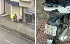 Tạm giữ hình sự người đàn ông chở vợ đi ngược chiều, tông CSGT rồi bỏ chạy