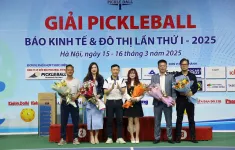 Bế mạc Giải pickleball Báo Kinh tế và Đô thị