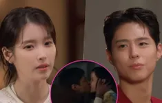 "Khi cuộc đời cho bạn quả quýt": Park Bo Gum ngại ngùng khi xem lại cảnh hôn IU
