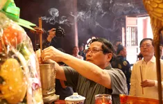 Thủ tướng Phạm Minh Chính dâng hương tại Khu di tích Đền thờ Tây Sơn tam kiệt