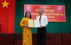 Bà Hồ Thị Hoàng Yến giữ chức Bí thư Tỉnh ủy Bến Tre