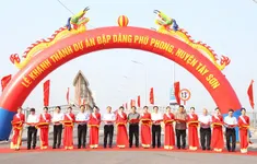 Thủ tướng Phạm Minh Chính dự Lễ khánh thành đập dâng Phú Phong (Bình Định)