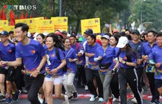Hàng nghìn người tham gia Ngày chạy Olympic vì sức khỏe toàn dân ở TP Hồ Chí Minh