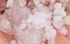 Điện Biên lại xuất hiện mưa đá