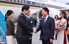 Thủ tướng Singapore tới Hà Nội, bắt đầu thăm chính thức Việt Nam