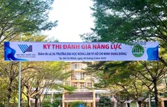 Gần 130.000 thí sinh tham dự kỳ thi Đánh giá Năng lực của Đại học Quốc gia TP Hồ Chí Minh cần lưu ý