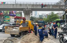 Hà Nội xén vỉa hè, thu hẹp dải phân cách để “gỡ nút” ùn tắc
