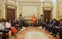 Chủ tịch nước Lương Cường tiếp Phó Chủ tịch nước Cuba
