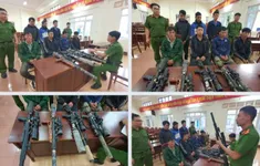 Đắk Lắk: Phát hiện kịp thời 2 nhóm đối tượng tàng trữ súng và hàng trăm viên đạn