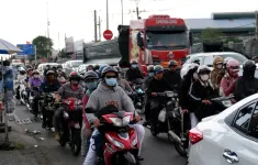 Đường về Thành phố Hồ Chí Minh khá thông thoáng ngày cuối nghỉ lễ