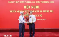 Ông Nguyễn Thái Học làm Phó Bí thư Đảng ủy Mặt trận Tổ quốc, các đoàn thể Trung ương
