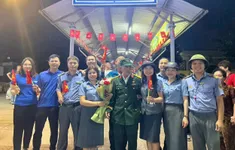 Cựu chiến binh lái xe máy từ Nghệ An vào TP Hồ Chí Minh xem diễu binh trở về với gia đình