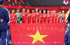 ĐT futsal nữ Việt Nam giành chiến thắng kịch tính trước Hồng Kông (Trung Quốc)