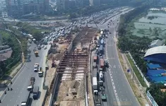 Hầm chui HC1 dự án nút giao thông An Phú lại trễ hẹn đến 30/6