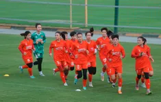 ĐT nữ Việt Nam tập buổi đầu tiên trong đợt hội quân tại Hà Nội