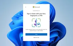 Microsoft chính thức loại bỏ mật khẩu, mặc định dùng passkey cho mọi tài khoản mới