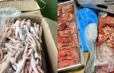 Thu giữ hơn 2,5 tấn thực phẩm đông lạnh không rõ nguồn gốc ở Đà Lạt
