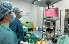Người đàn ông bị viên sỏi nhỏ bắn xuyên bụng gây thủng ruột khi đang cắt cỏ