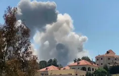 Israel không kích dữ dội miền Nam Lebanon