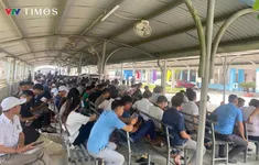 Nghệ An: Hơn 400 học viên tham gia kỳ sát hạch lái xe đầu tiên do công an tổ chức